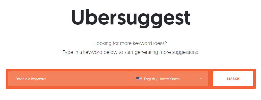 Ubersuggest