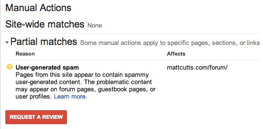 Manual Action Viewer Introducing the New Manual Action Viewer in Google Search Console