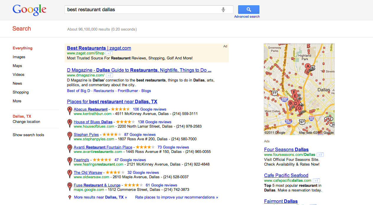 Local Address and Zip Code Google wants you to leave no room for imagination while Google Search