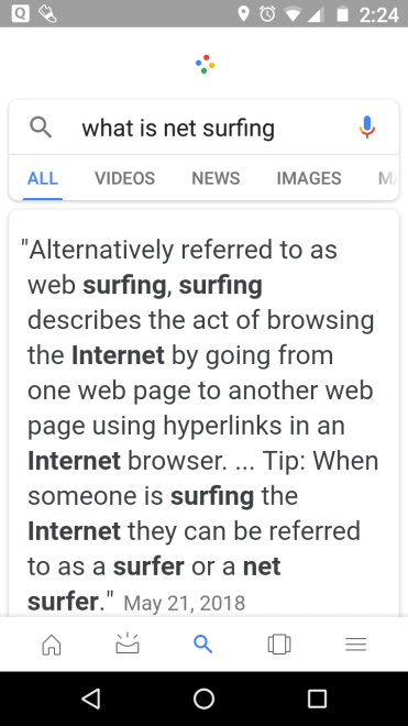 Users looking for accurate answers through voice search