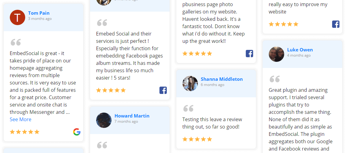 Embedsocial Tool Aggregate Reviews From Various Platforms