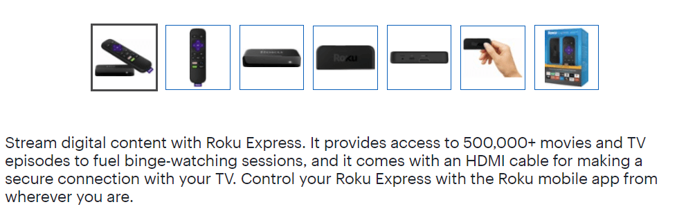 Best Buy Product Description