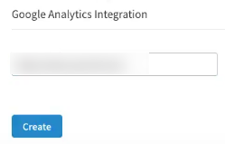 Google Analytic Integration