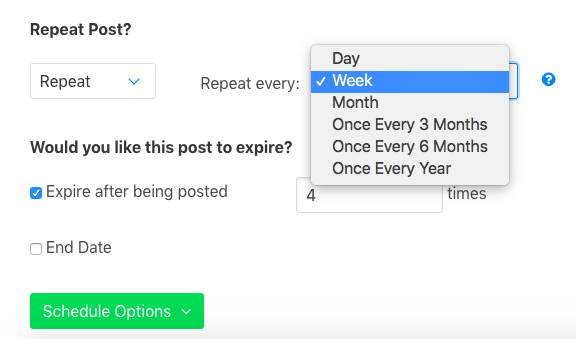 OneUp GMB Post Scheduler