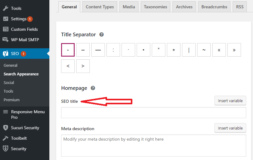 Add SEO Keyword Optimized Title