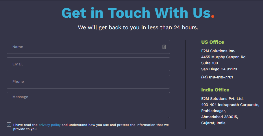 Add NAP - Name, Address, Phone Number in The Footer of The Website Home Page
