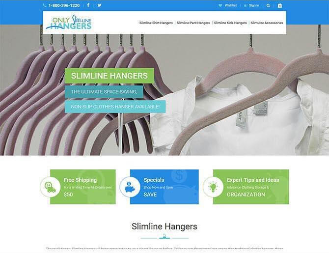 Only Slimline Hangers