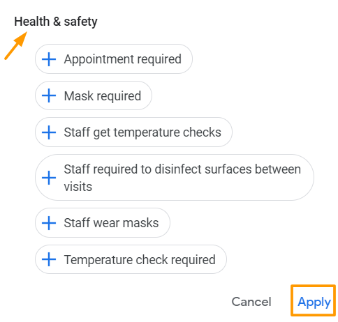 Health and Safety Attribute