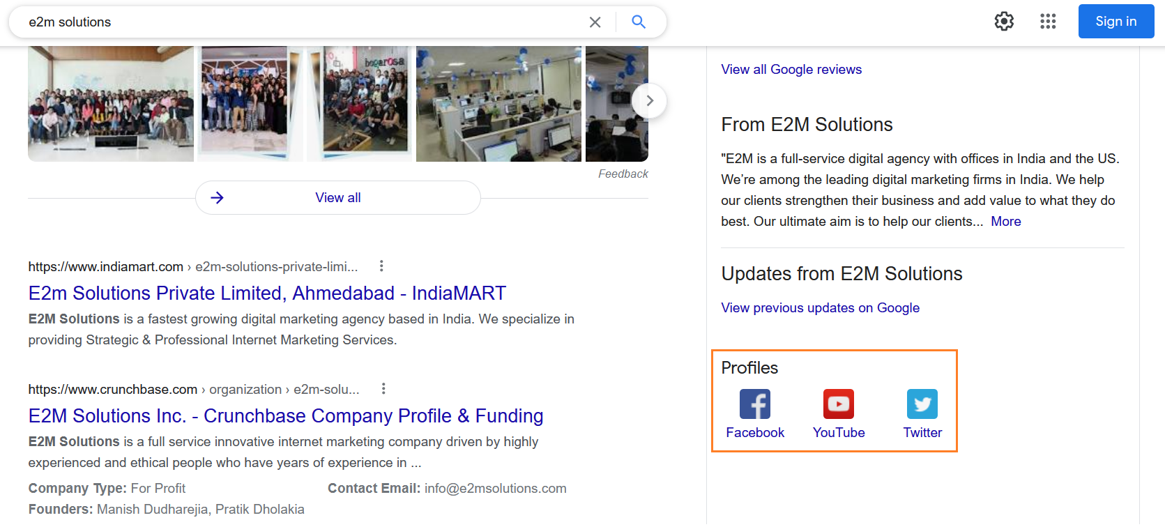 GMB Social Media Icons