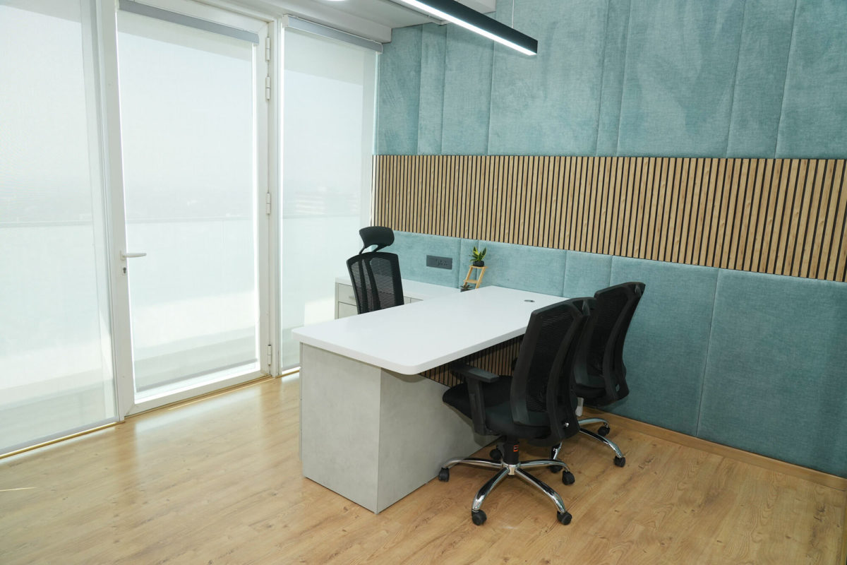 Private Cabins with Standing Balcony Door