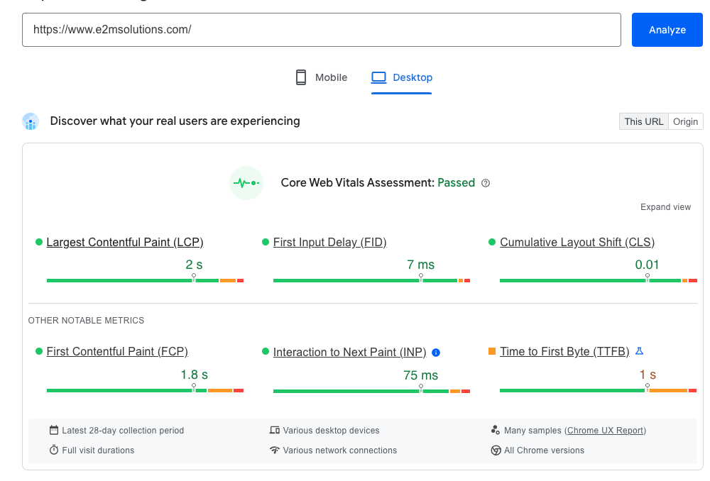 how to measure lcp performance