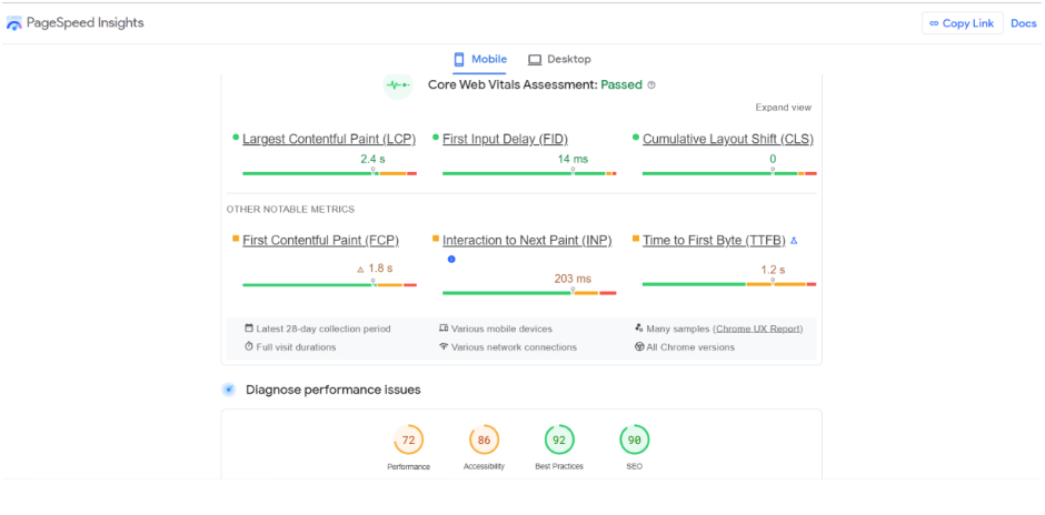 Increase Page Loading Speed