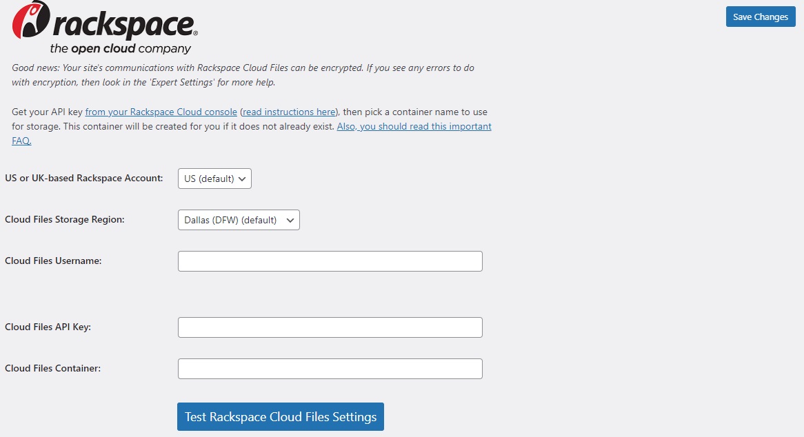 WP-Disaster-UpDraftPlus-Racksapce